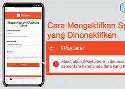 Cara Mengatasi Spaylater Dinonaktifkan